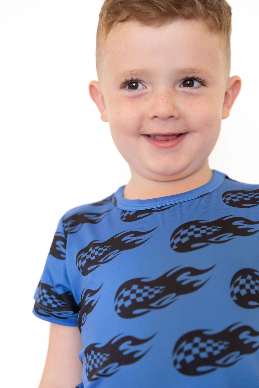 CHECKERED FLAMES | SHORT SET