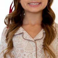 WINTER WONDERLAND | GIRLS' BUTTON UP LONG SLEEVE SET