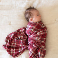 HOLIDAY PLAID | SWADDLE
