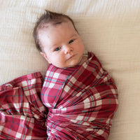 HOLIDAY PLAID | SWADDLE