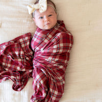 HOLIDAY PLAID | SWADDLE