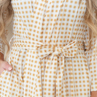 COTTONTAIL GINGHAM | WOMEN'S ROBE
