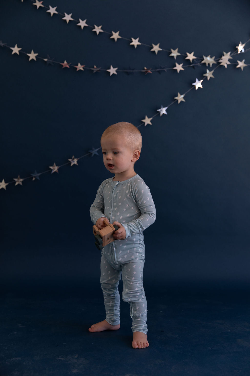 BLUE STARS | ZIPPER ONE PIECE