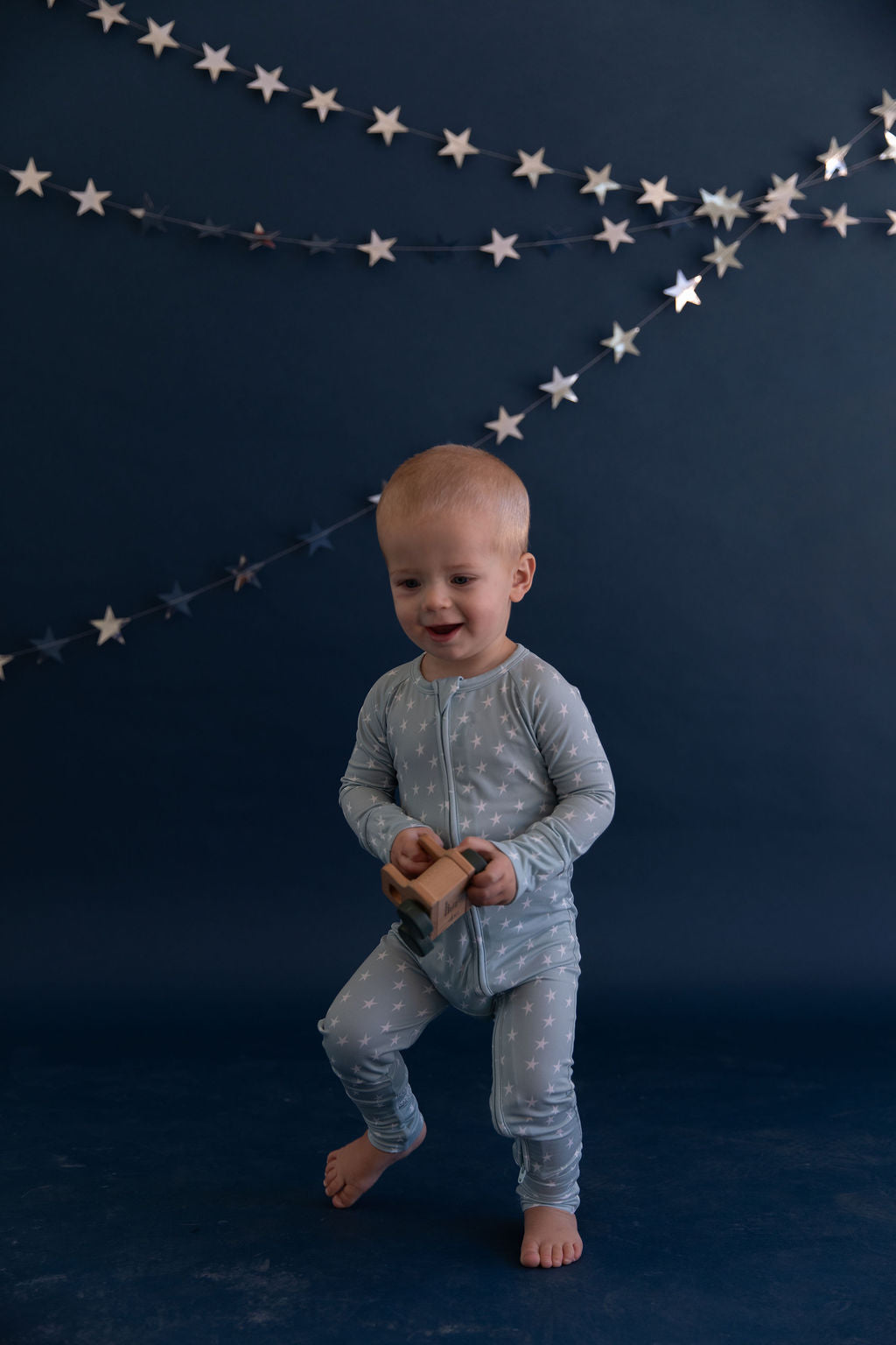 BLUE STARS | ZIPPER ONE PIECE