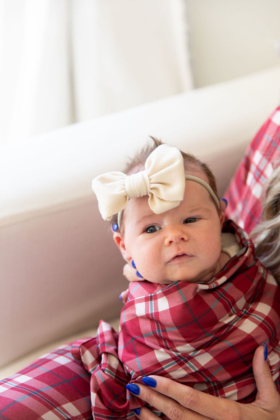 HOLIDAY PLAID | SWADDLE