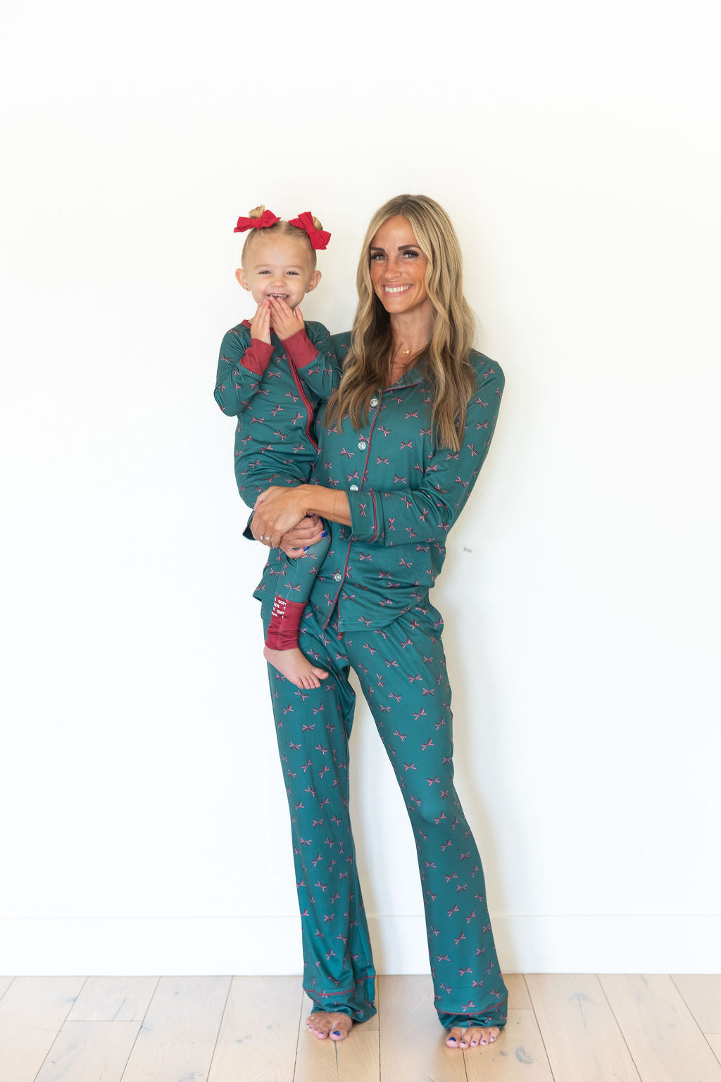 HOLIDAY BOWS | ZIPPER ONE PIECE