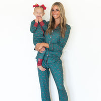 HOLIDAY BOWS | ZIPPER ONE PIECE