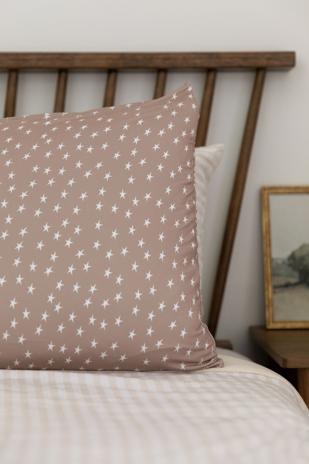 TAN STARS | PILLOW CASE