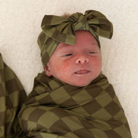 OLIVE CHECKER | BOW