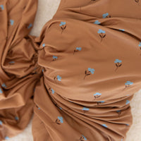 RUST FLORAL | SWADDLE