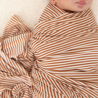 RUST STRIPES | SWADDLE