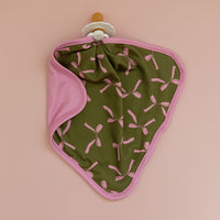 OLIVE + PINK BOWS | LOVIE