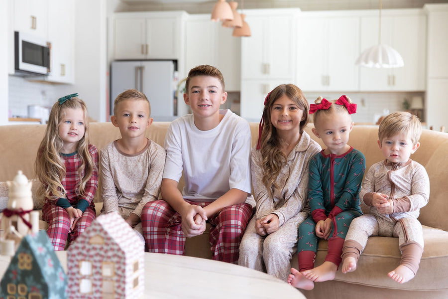 WINTER WONDERLAND | GIRLS' BUTTON UP LONG SLEEVE SET