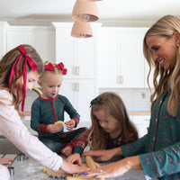 WINTER WONDERLAND | GIRLS' BUTTON UP LONG SLEEVE SET