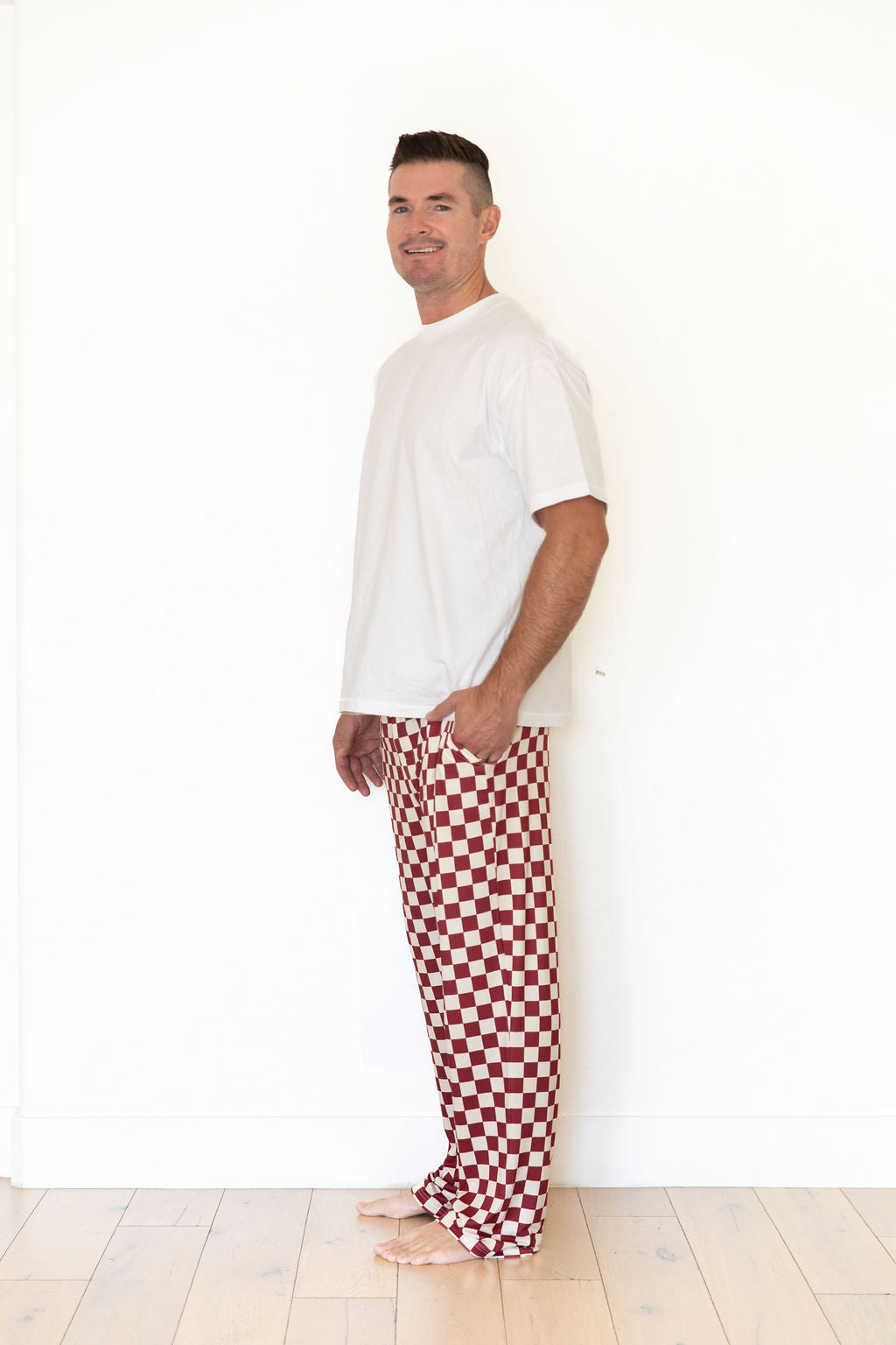 CRANBERRY CHECKER | MEN'S PANTS