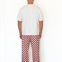 CRANBERRY CHECKER | MEN'S PANTS