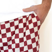 CRANBERRY CHECKER | MEN'S PANTS