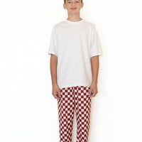 CRANBERRY CHECKER | MEN'S PANTS