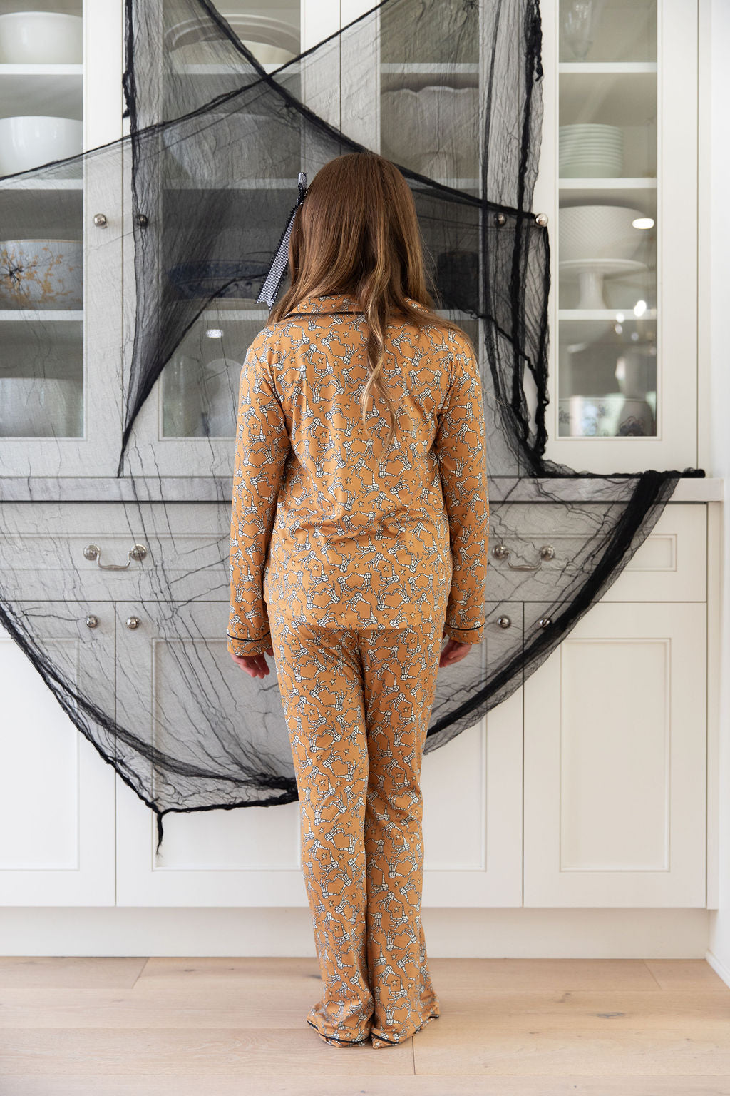 SKELLY HAND HEARTS | GIRLS' BUTTON UP LONG SLEEVE SET