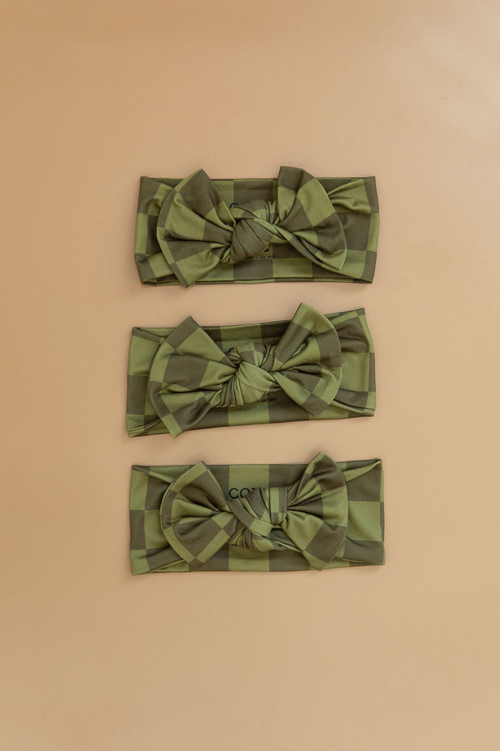 OLIVE CHECKER | BOW