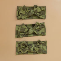 OLIVE CHECKER | BOW
