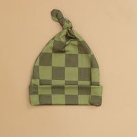 OLIVE CHECKER | BEANIE