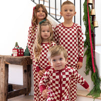 CRANBERRY CHECKER | LONG SLEEVE