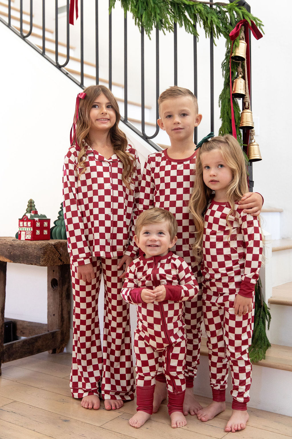 CRANBERRY CHECKER | LONG SLEEVE