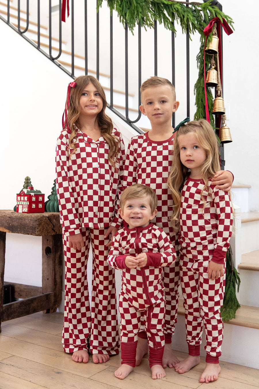 CRANBERRY CHECKER | LONG SLEEVE