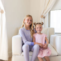 PURPLE MINI HEARTS | LONG SLEEVE