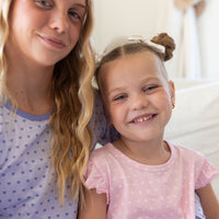 PURPLE MINI HEARTS | LONG SLEEVE