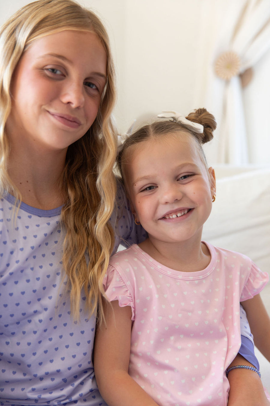 PURPLE MINI HEARTS | LONG SLEEVE