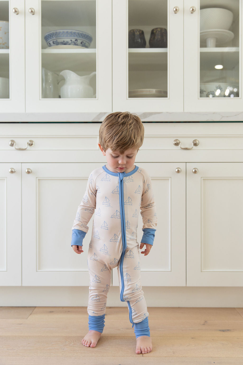 SAILBOATS | ZIPPER ONE PIECE