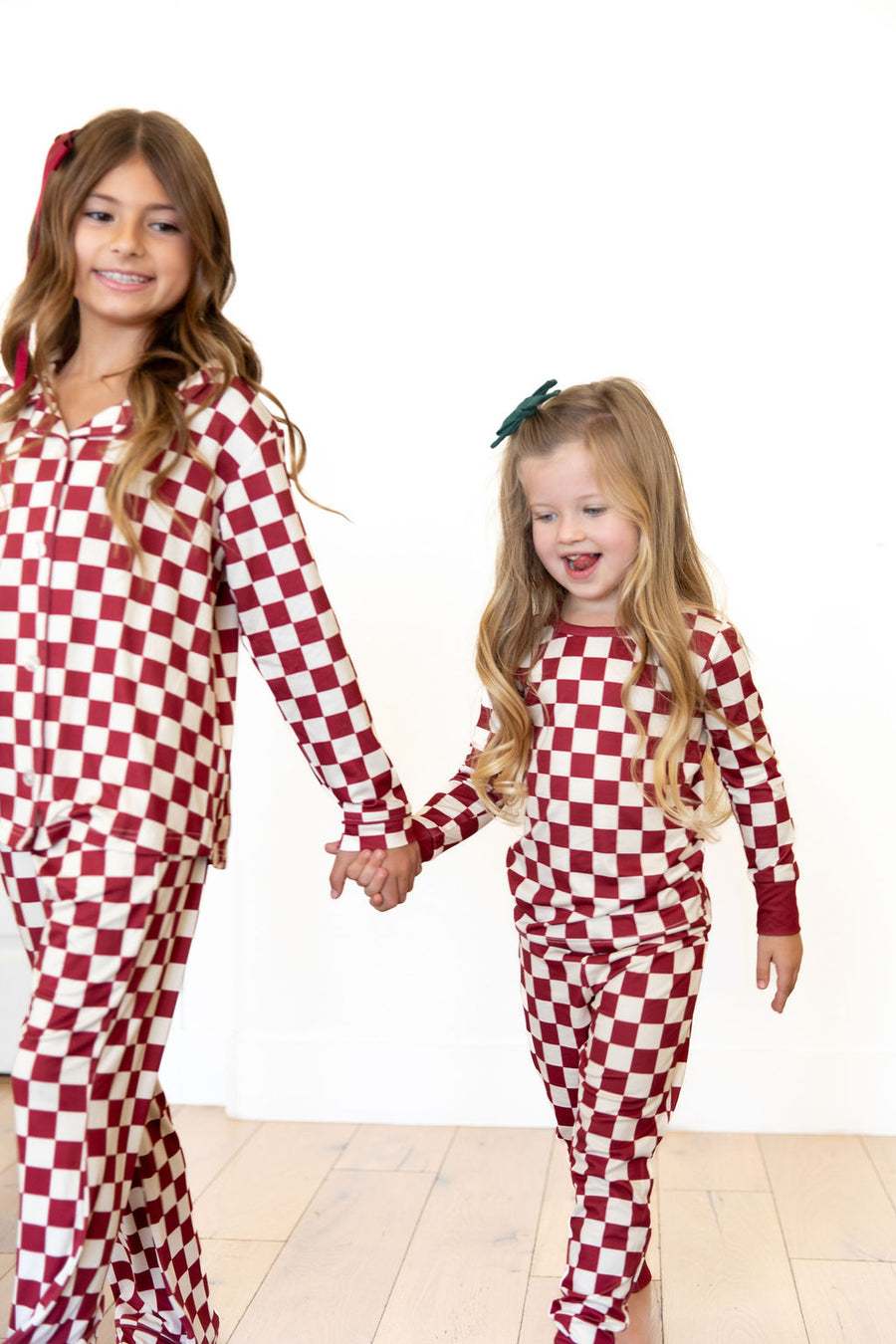 CRANBERRY CHECKER | LONG SLEEVE