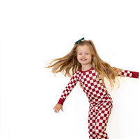 CRANBERRY CHECKER | LONG SLEEVE