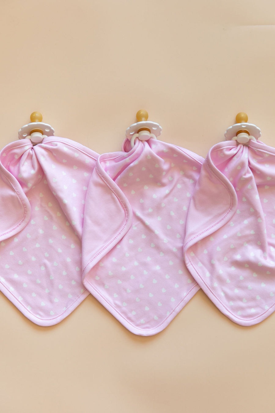 PINK + WHITE MINI HEARTS | LOVIE