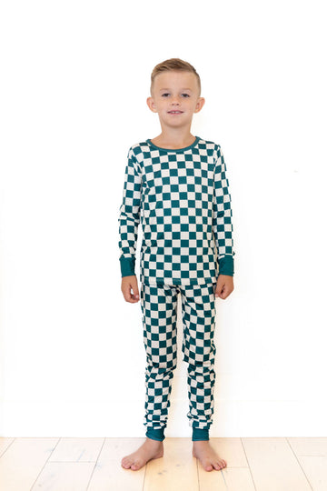 FOREST GREEN CHECKER | LONG SLEEVE