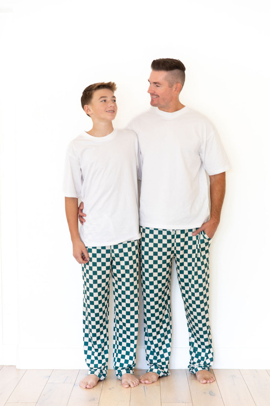 FOREST GREEN CHECKER | MEN'S PANTS