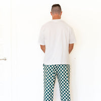FOREST GREEN CHECKER | MEN'S PANTS