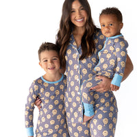 YELLOW TRIPPY CHECKER | ZIPPER ONE PIECE