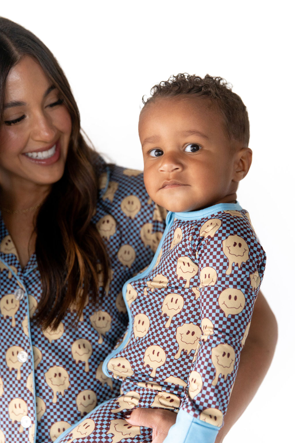 YELLOW TRIPPY CHECKER | ZIPPER ONE PIECE