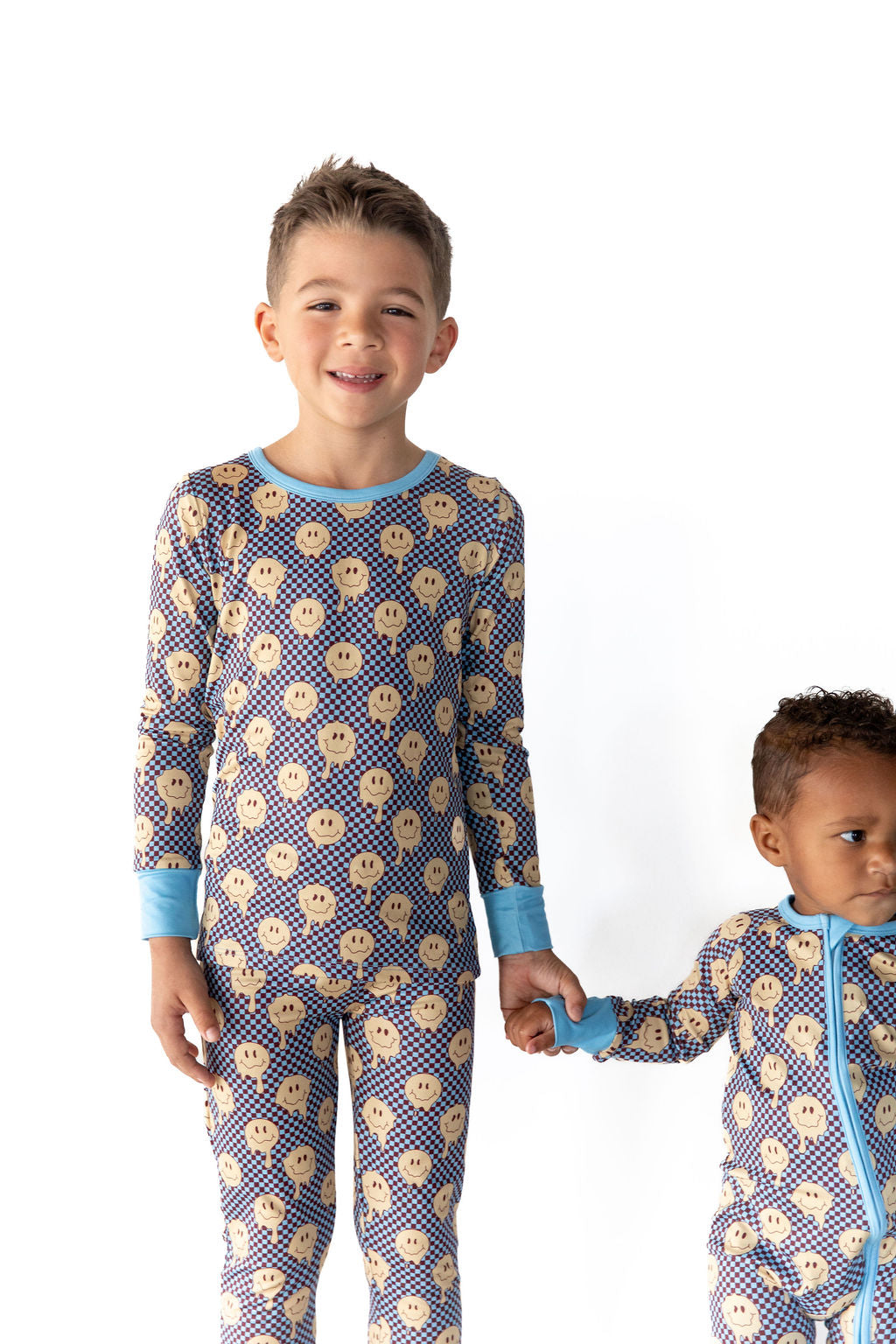 YELLOW TRIPPY CHECKER | LONG SLEEVE