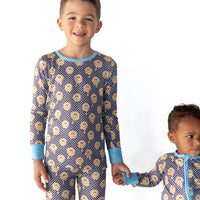 YELLOW TRIPPY CHECKER | LONG SLEEVE