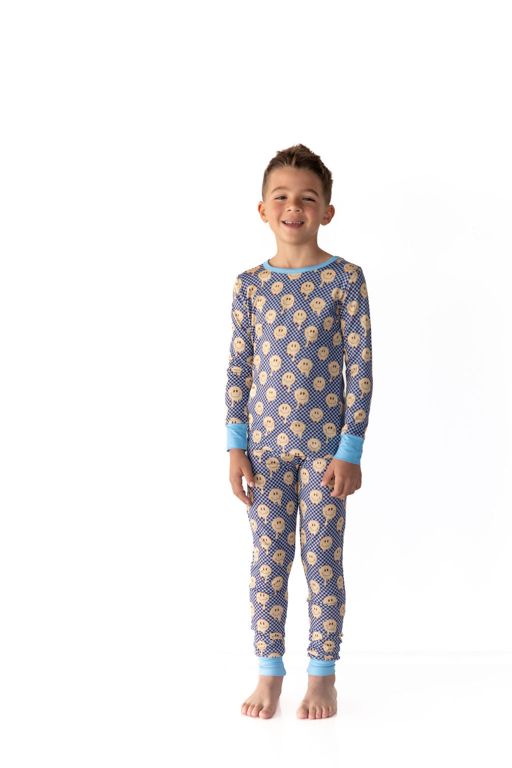 YELLOW TRIPPY CHECKER | LONG SLEEVE