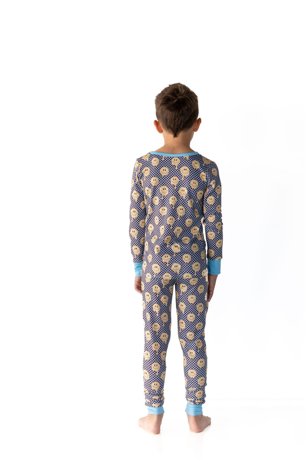 YELLOW TRIPPY CHECKER | LONG SLEEVE