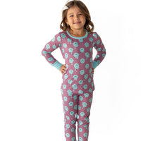 TEAL TRIPPY CHECKER | LONG SLEEVE