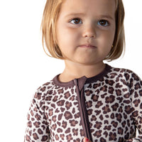 LEOPARD | ZIPPER ONE PIECE