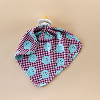 TEAL TRIPPY CHECKER | LOVIE