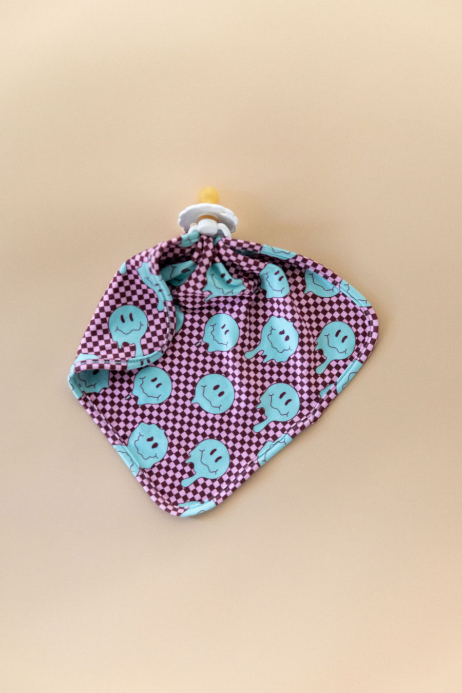 TEAL TRIPPY CHECKER | LOVIE