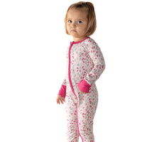 MINI BERRY FLORAL | ZIPPER ONE PIECE